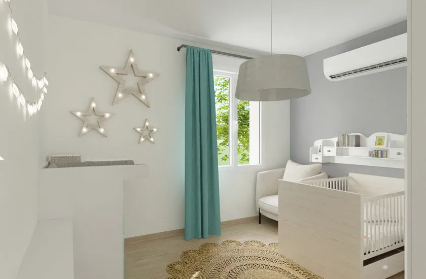 Chambres - Maison Individuelle avec Garage à Mormant