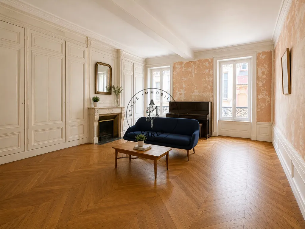 Séjour - Maison de Ville avec Terrasse au Cœur d'Oullins