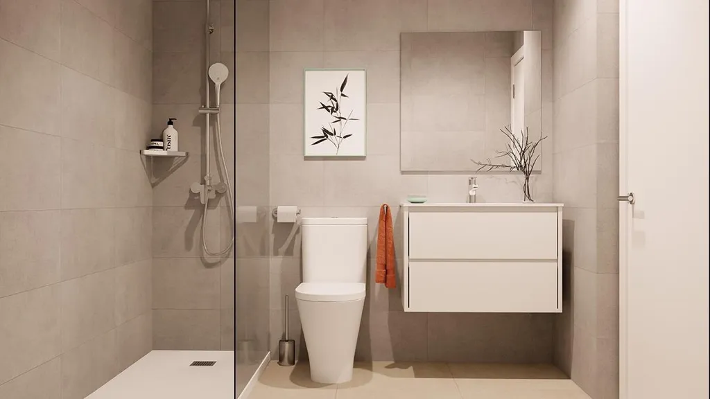 Salles de bain - Apartment with Sea Views in Alcaidesa, Cadiz