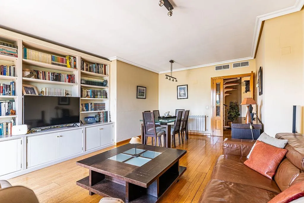 Séjour - Penthouse with Pool in Prado de Somosaguas