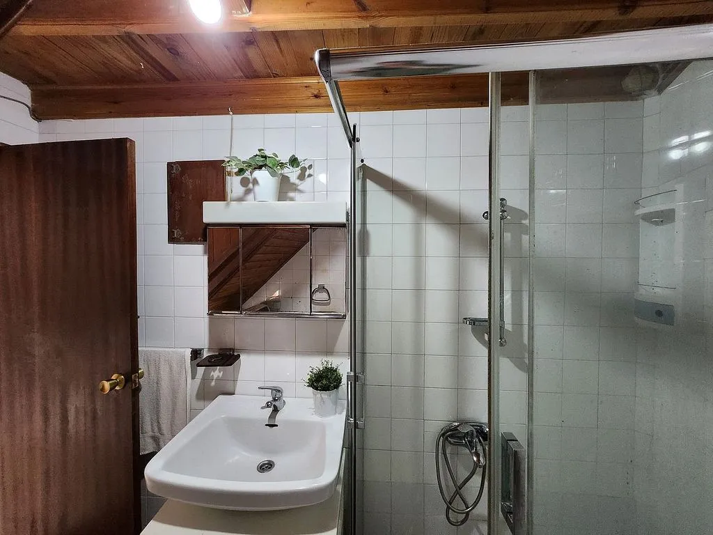 Salles de bain - Country House with Terrace in Coiroa