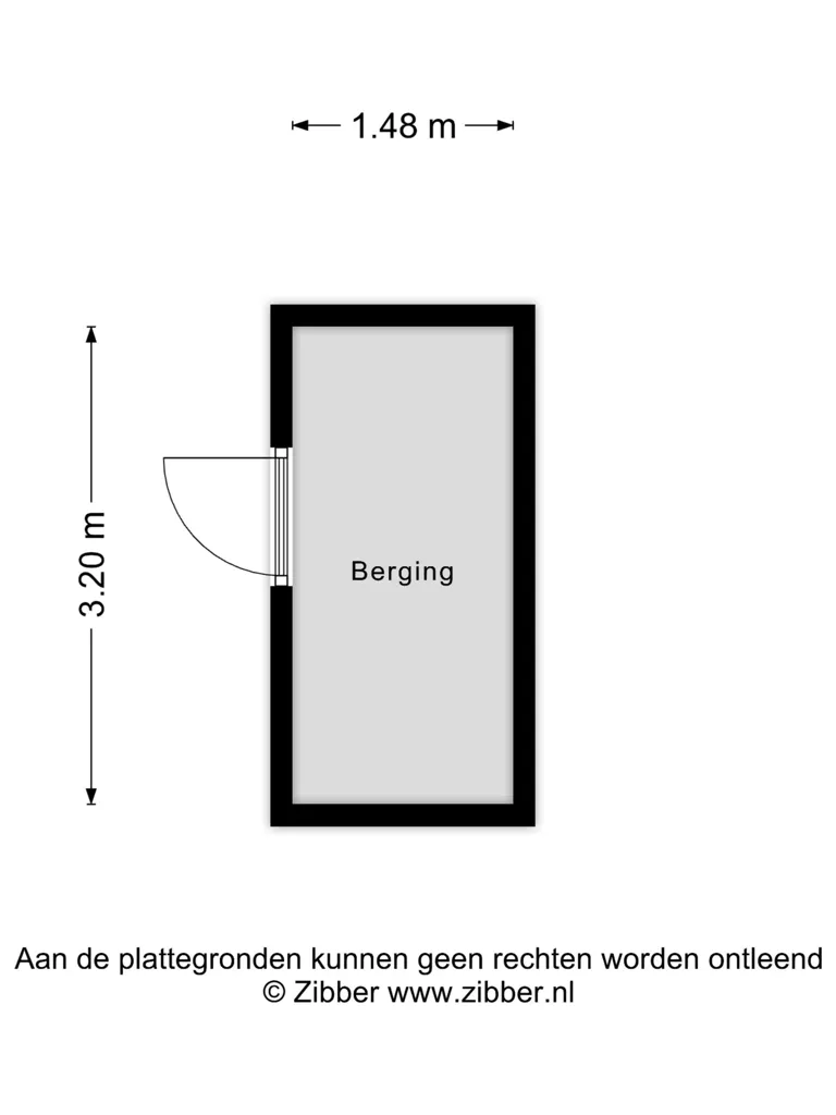 Plan - Appartement 3 pièces à Zoetermeer
