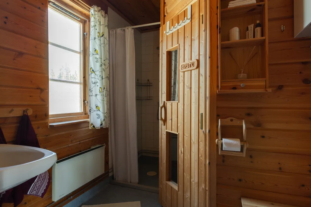 Salles de bain - Cottage with Ski Trails in Jämtland