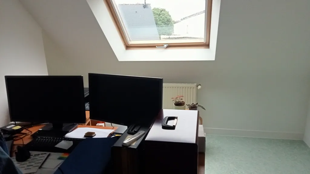 Office - Five-Piece House with Garden in Loguivy Lès Lannion