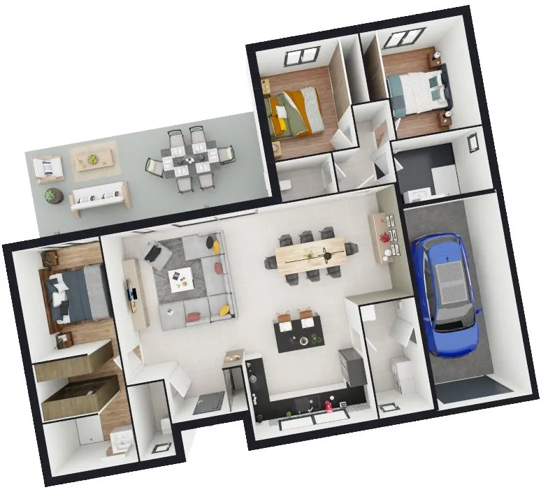 Maison 5 pièces à Senouillac