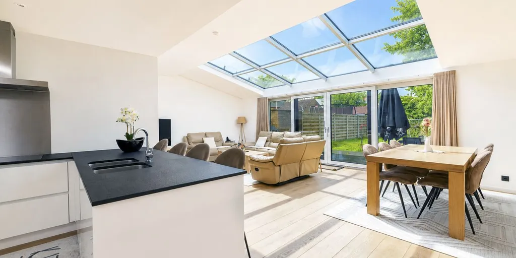 Kitchen - Renovated House with Garden in Sint-Michiels
