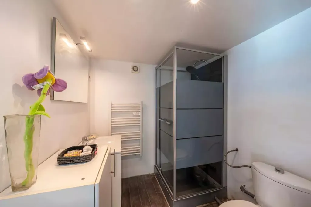 Salles de bain - Maison Familiale avec Piscine à Linas