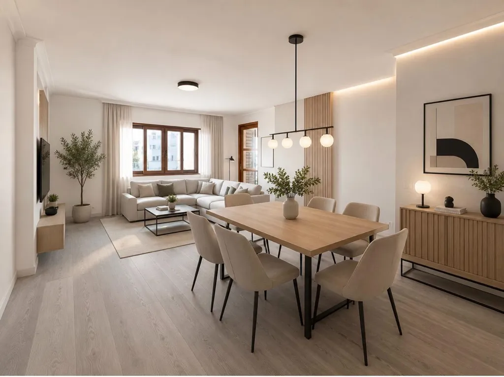 Söögituba - Apartment with Terraced Balcony in Badajoz