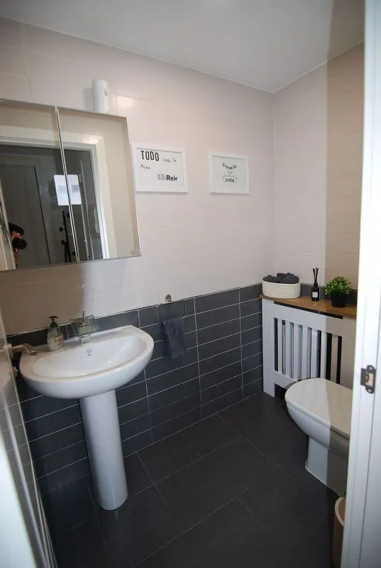 Salles de bain - Chalet with Pool in Navas del Rey
