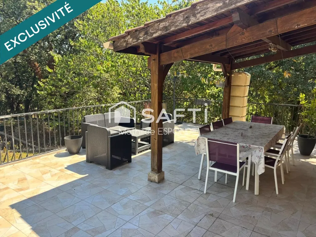 Terrass - Renovated House with Garden near Condom