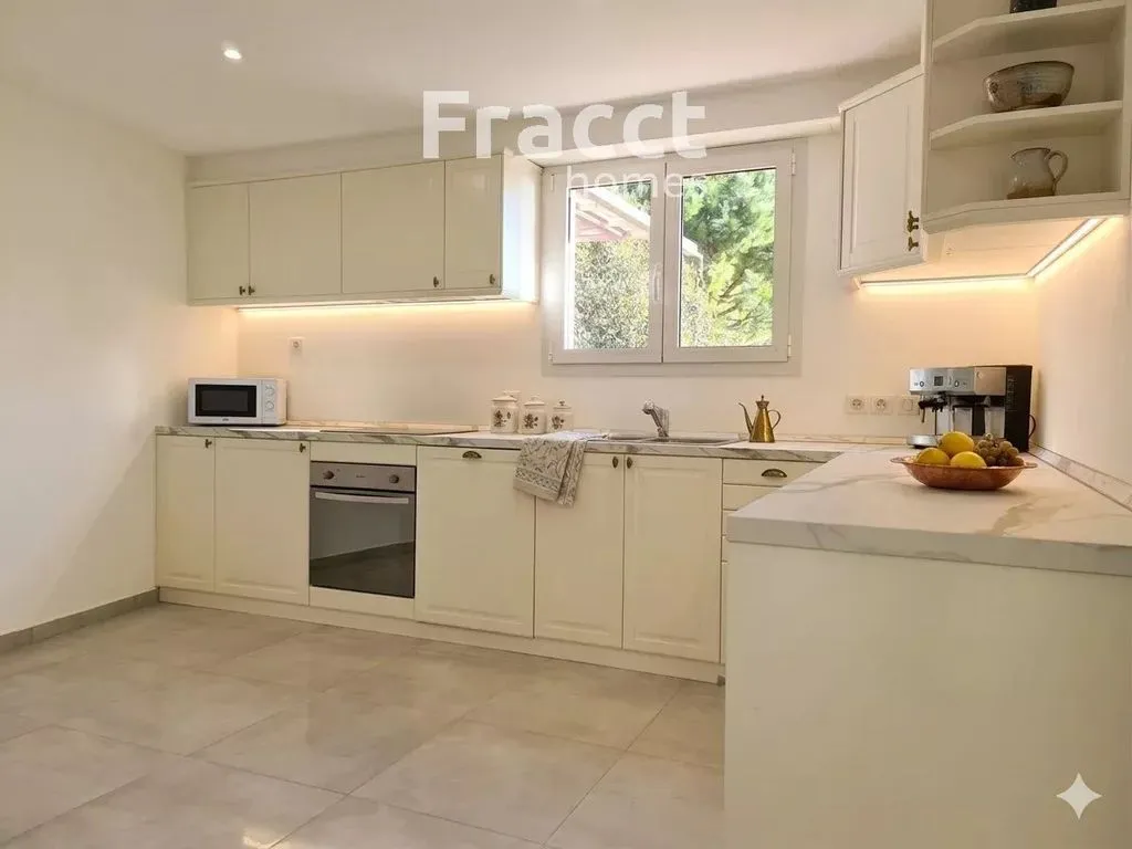 Köök - Luxury Penthouse with Sea View in Menton