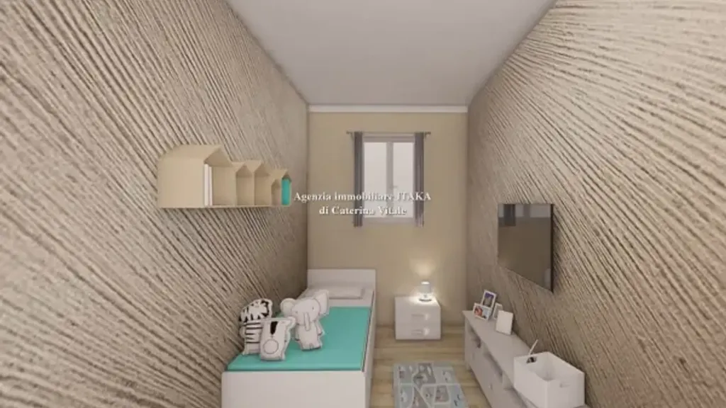 Modern Trilocale with Balcony in Palermo
