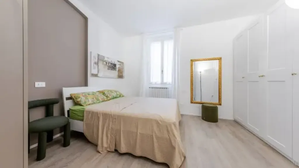 Camere da letto - Rustic-Style Flat with Balcony in Milan
