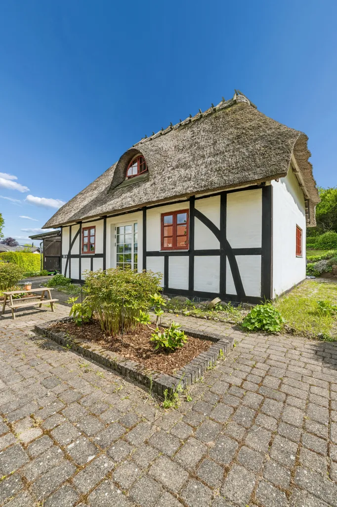 Välivaade - Straw-Thatched Cottage with Forest View in Odense