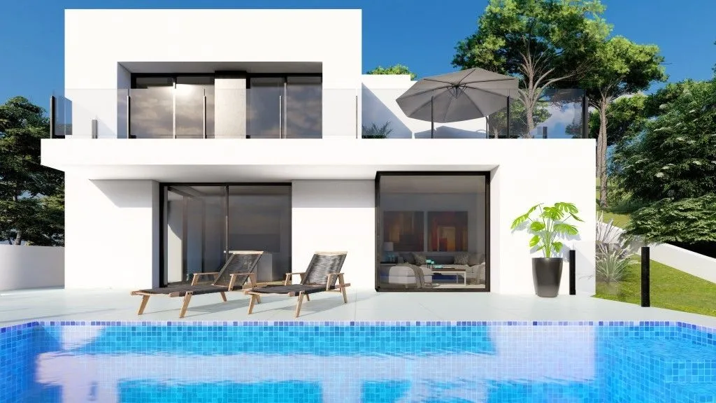 Piscine - Luxury Villa with Pool in Benitachell