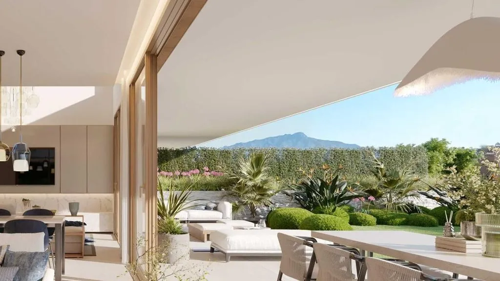 Living Room - Luxury Villa with Sea View in Marbella