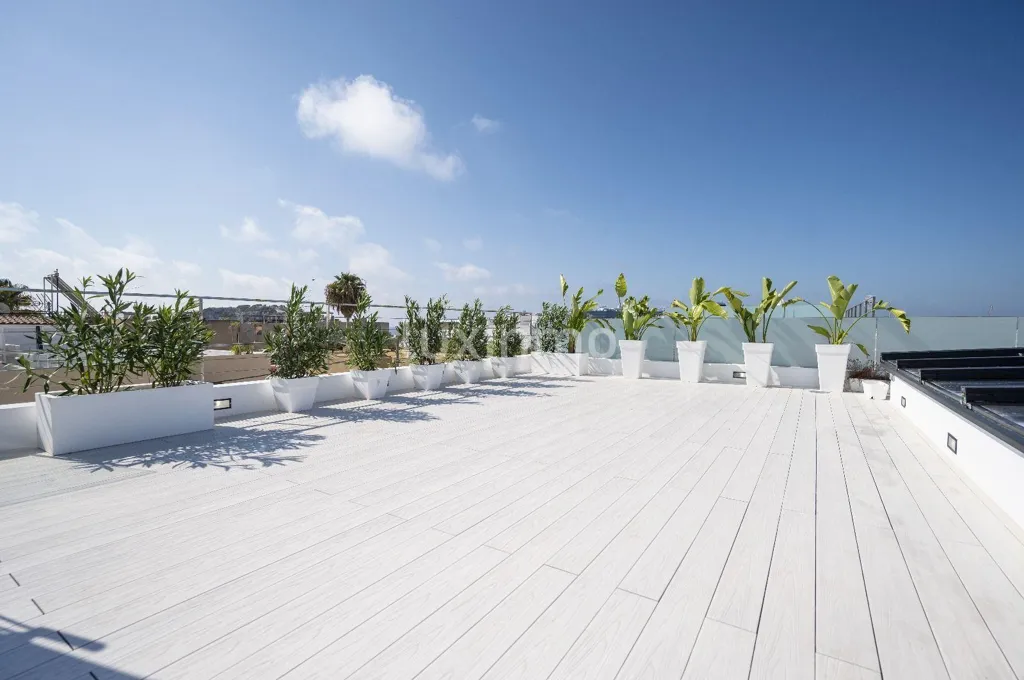 Terrasse - Penthouse Flat with Sea Views in Ibiza