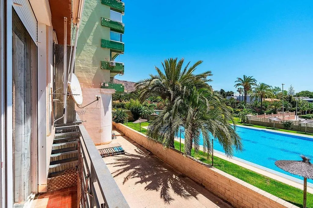 Balcony - Apartment with Sea View in Aguadulce
