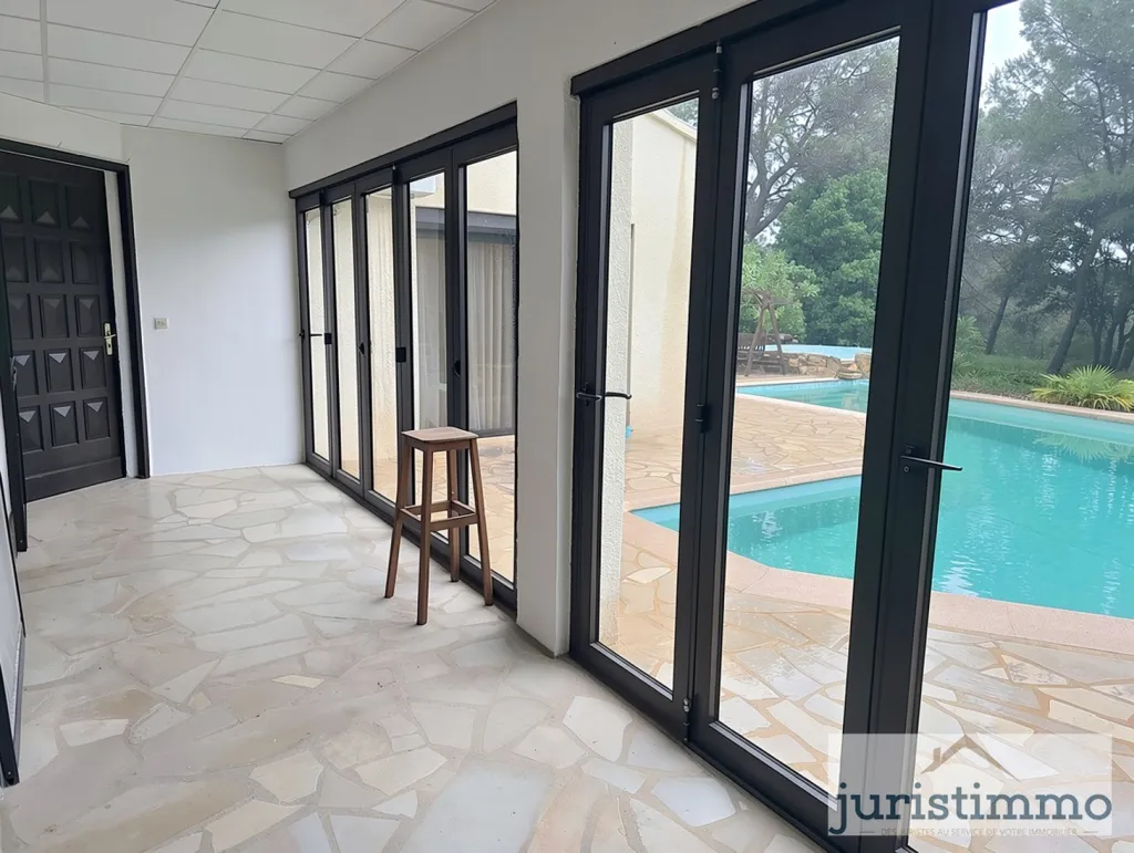 Pool - Two-Home Property with Panoramic Pool in Uchaux
