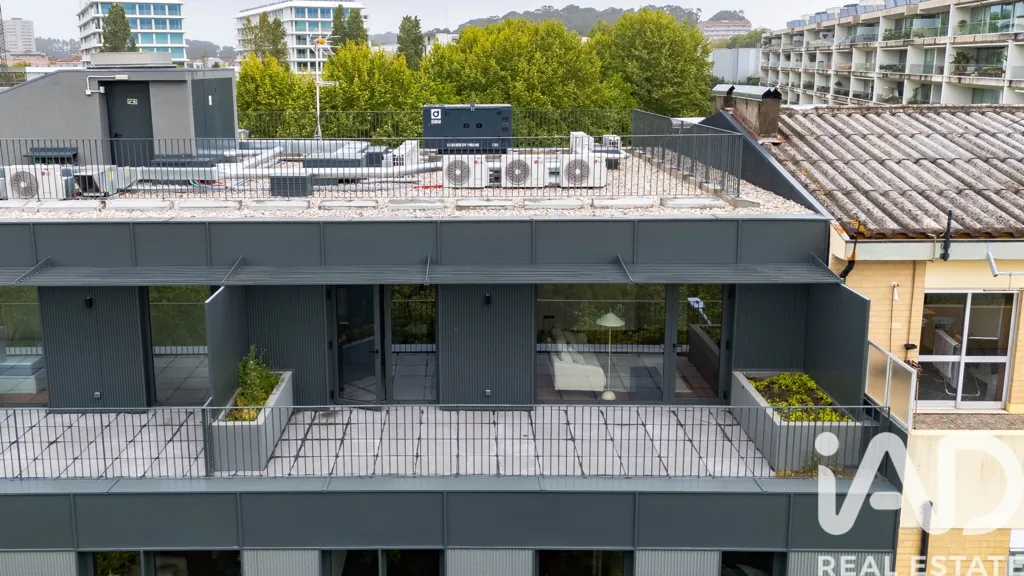 Vue aérienne - Modern Apartment with Balcony in Senhora da Hora