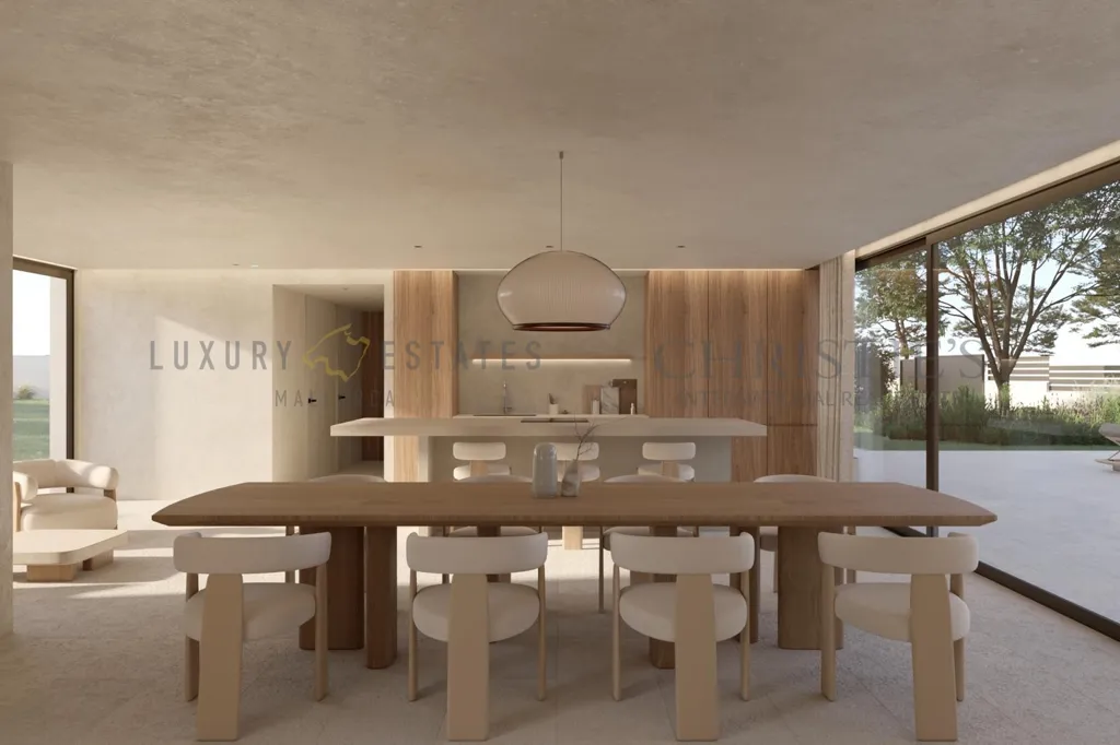 Salle à manger - New-build Villa with Private Pool in Son Gual