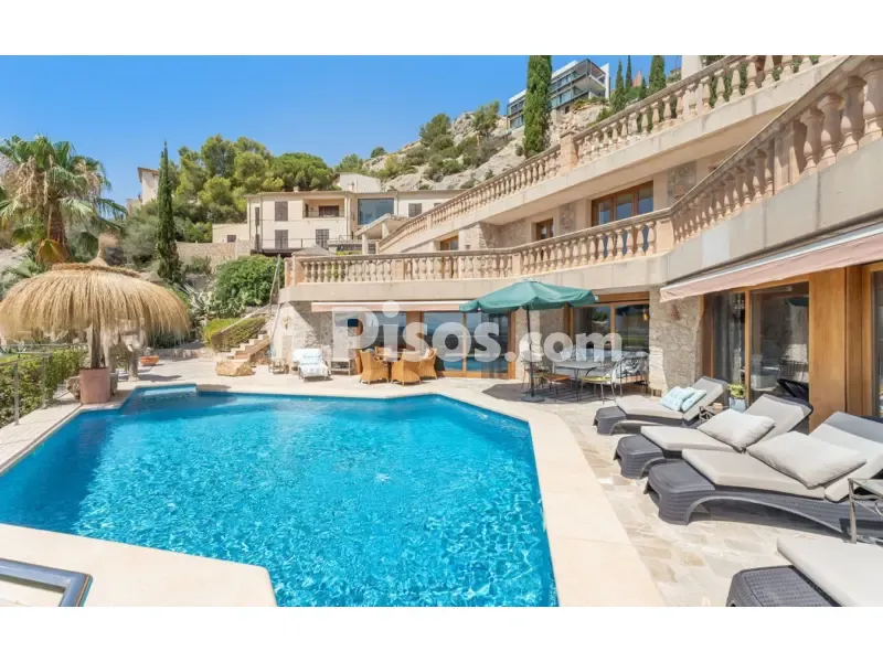 Piscina - Villa with Mountain and Sea Views in Pollensa