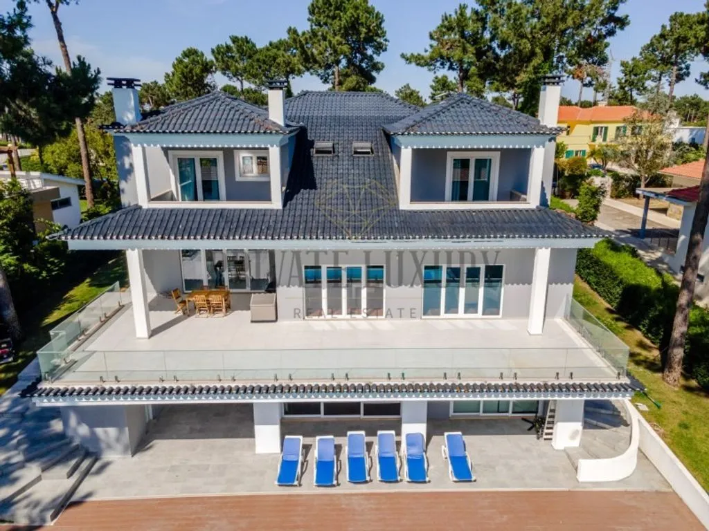 Aerial - Luxury Villa with Pool in Herdade da Aroeira