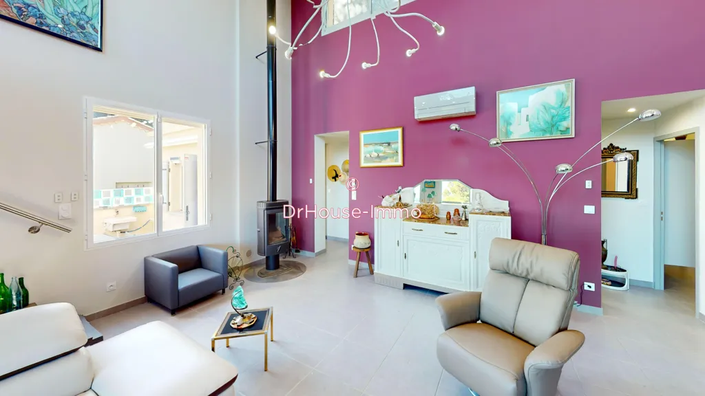 Soggiorno - Contemporary Villa with Sea View on Leucate Cliffs
