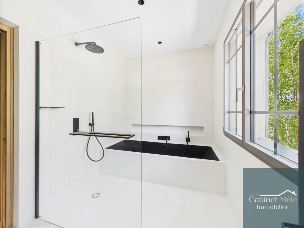 Salles de bain - Villa Rénovée avec Piscine au Cap Ferret