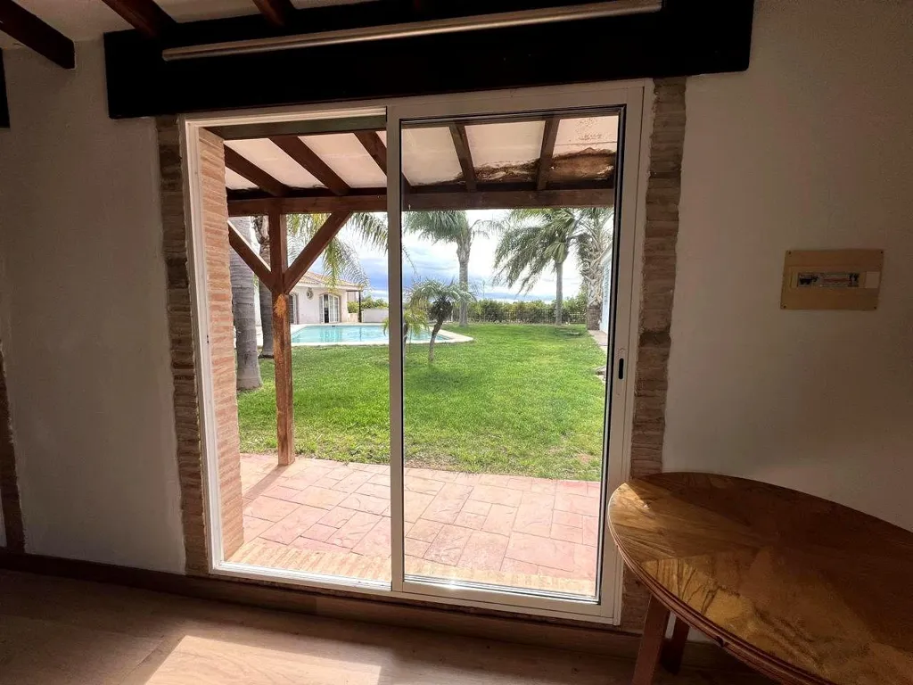 Terrasse - Villa with Pool in Camì Paterna-Lloma del Calderer
