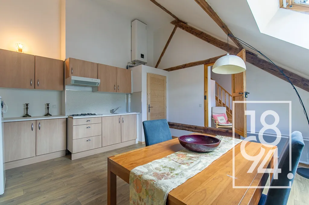 Sala da pranzo - T6 Apartment with South Terrace in Barcelonnette