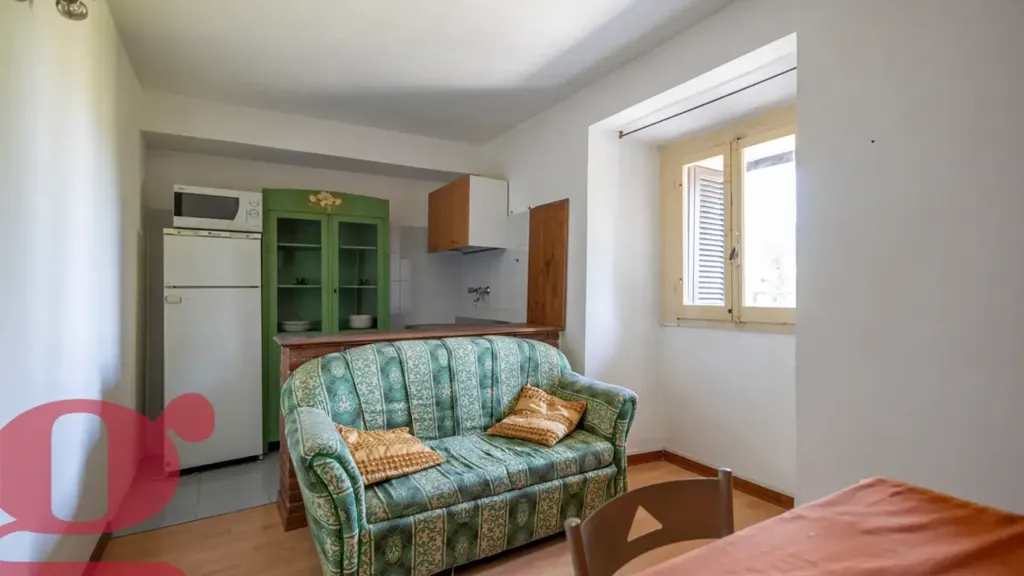Séjour - Historic Two-Bedroom Apartment in Todi