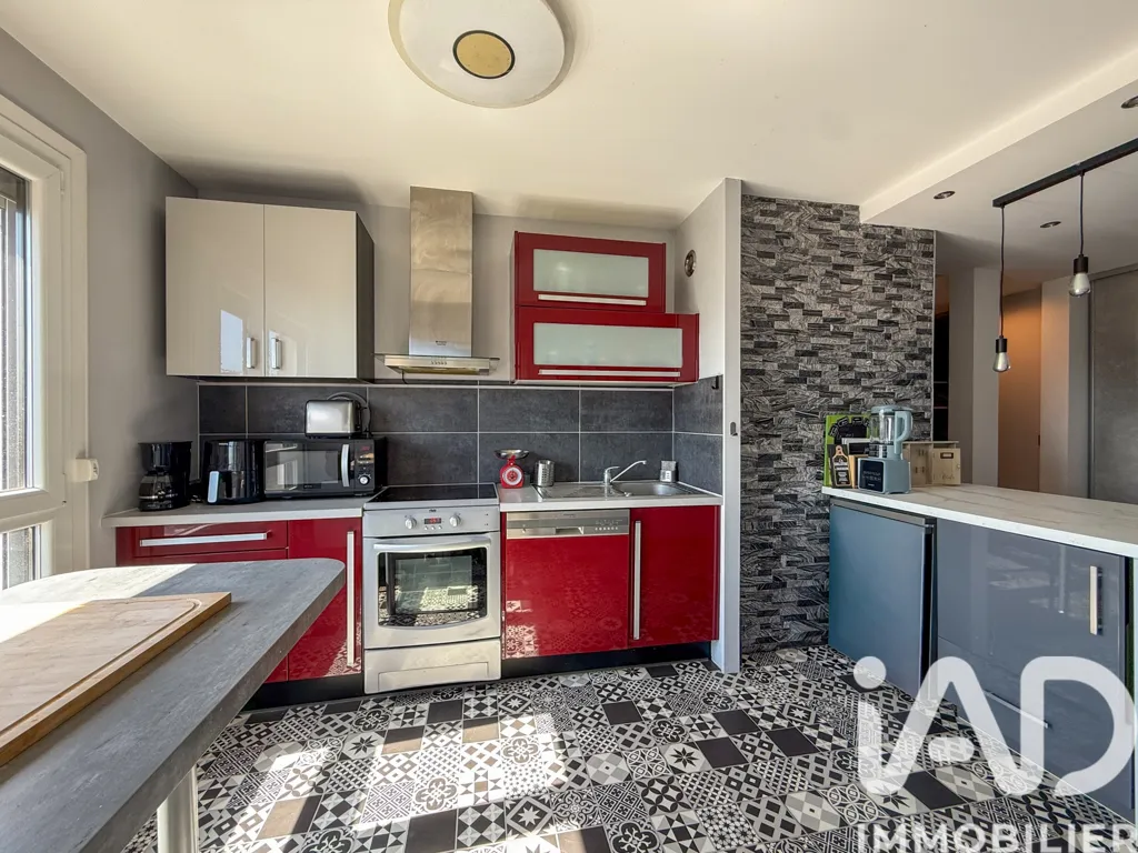 Cuisine - Appartement Panoramique avec Vue sur Rouen