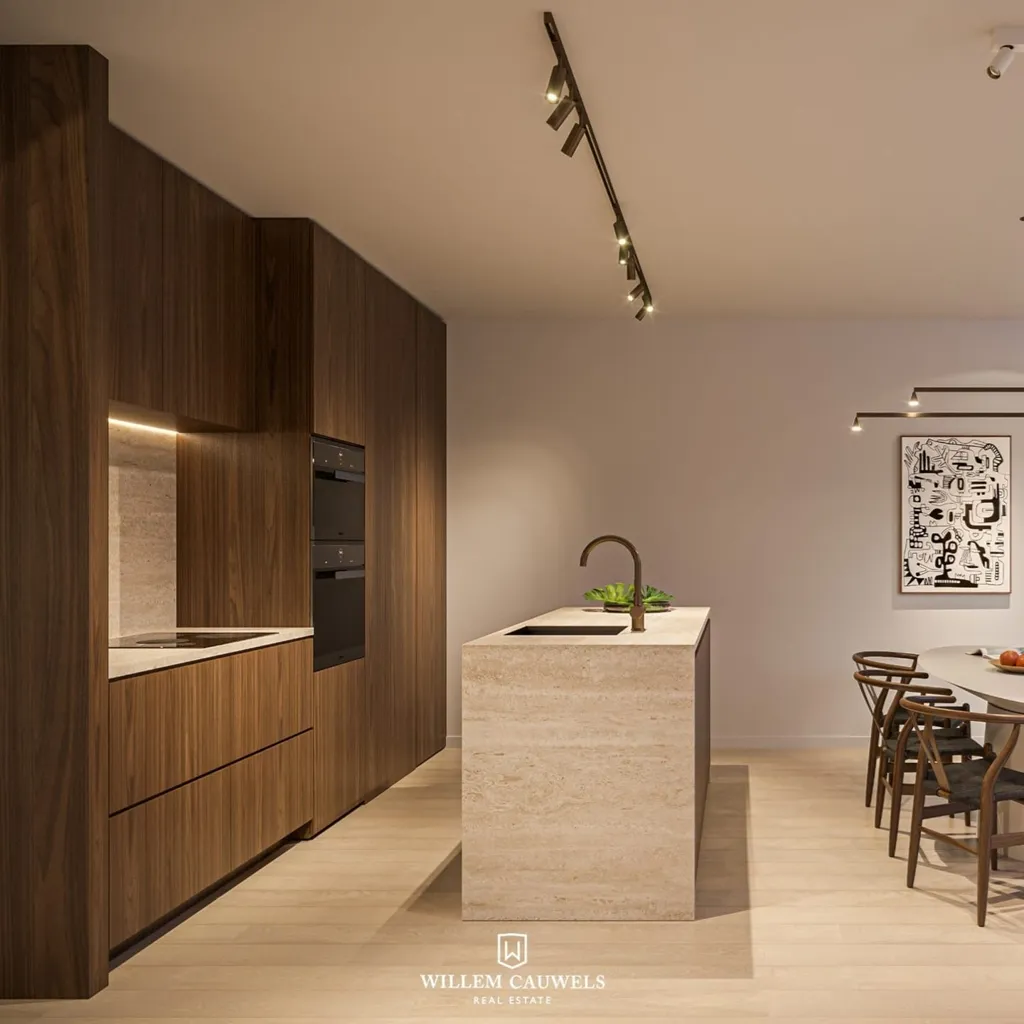 Köök - Modern Duplex with Terrace in Heist