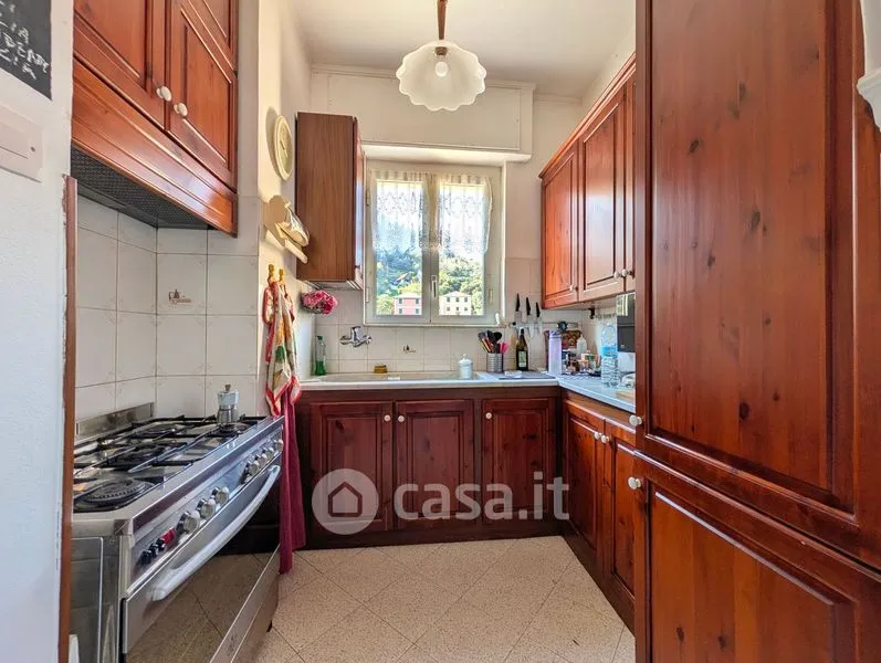 Cuisine - Attico with Terraced Garden in Genoa
