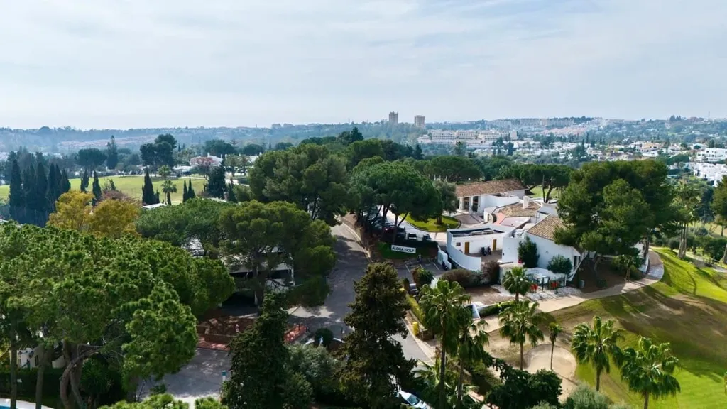 Vue aérienne - Townhouse with Terrace in Aloha Golf, Marbella