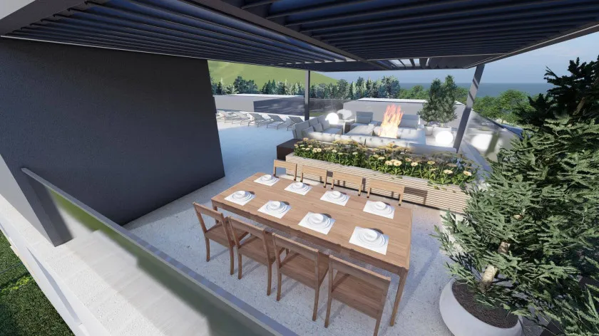 Terrazza - Apartment with Sea View in Sukošan