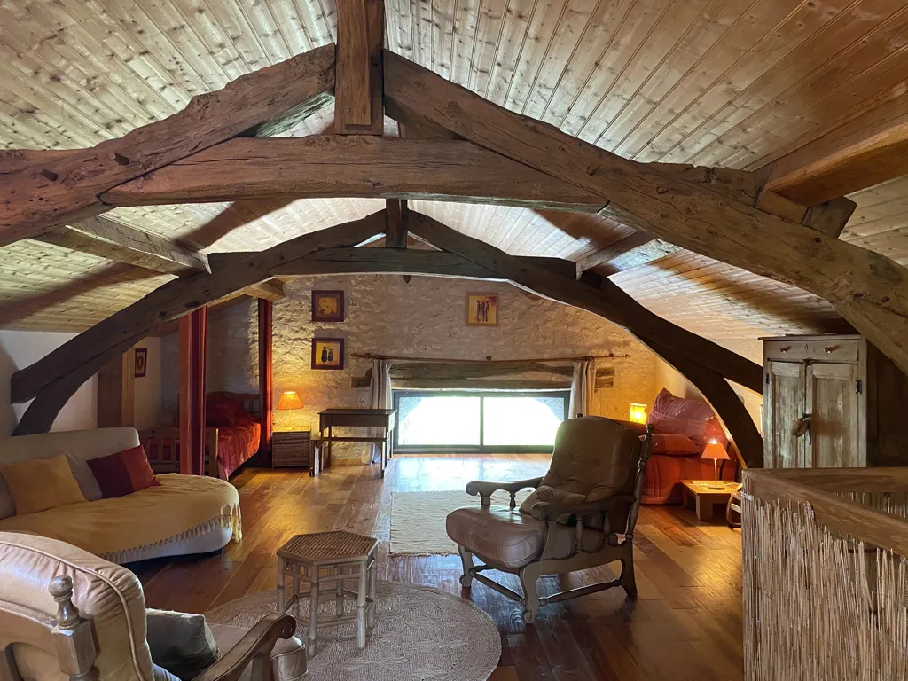 Rooms - Authentic Stone Farmhouses in Saint-Matré