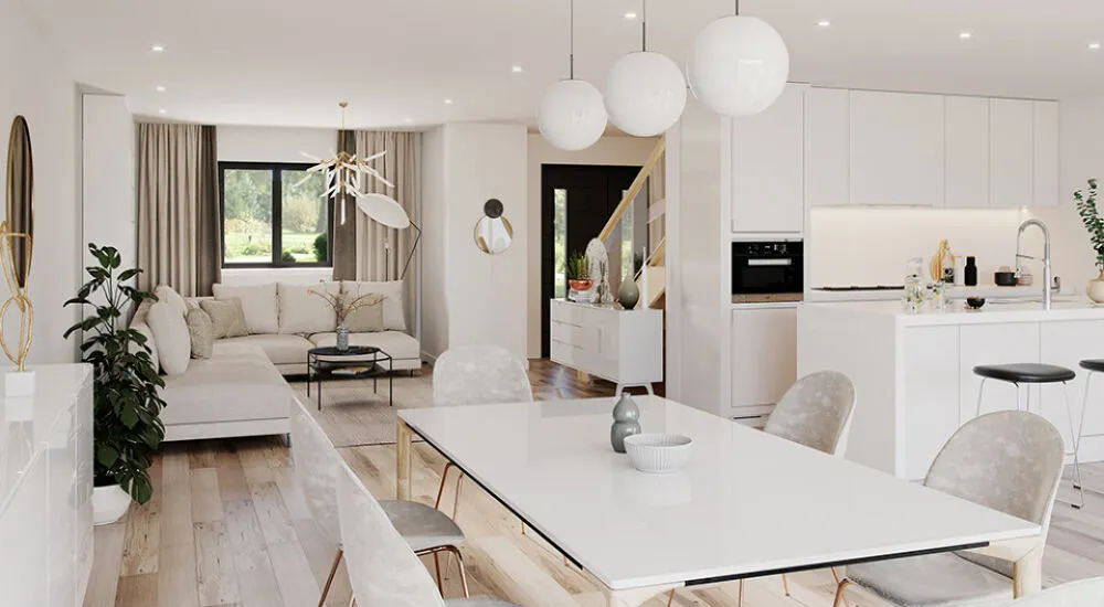 Dining Room - 8-Piece House with Garden in Eure-et-Loir