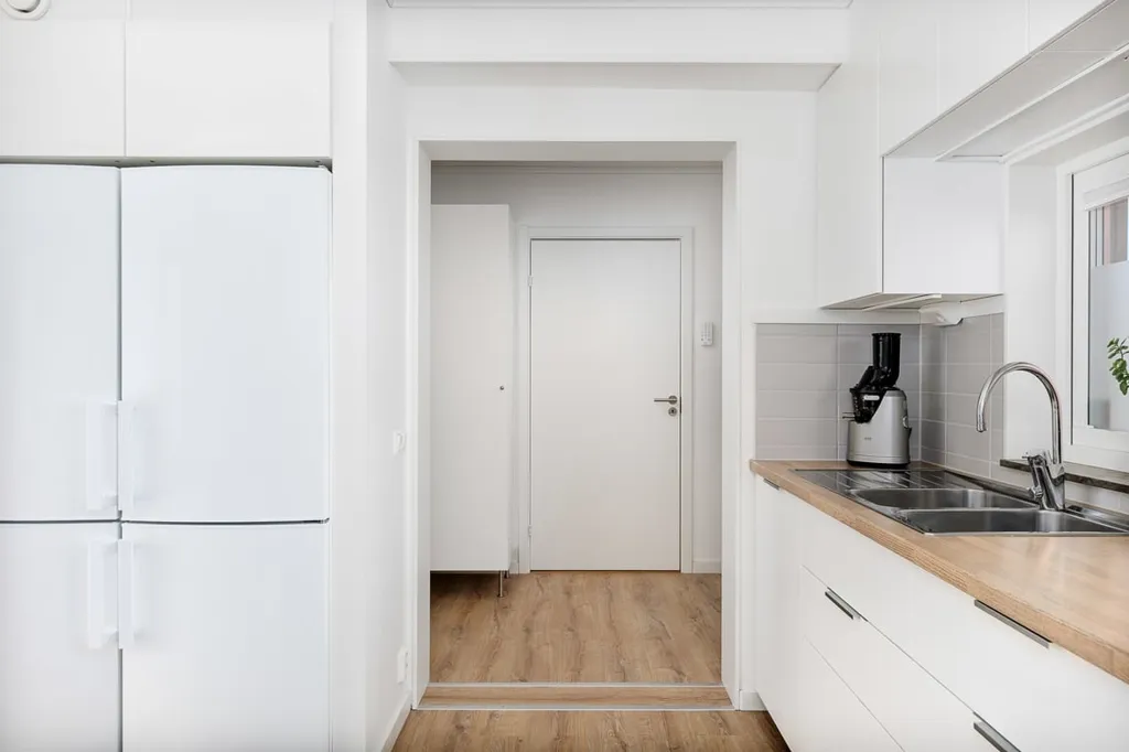 Cuisine - Apartment with Large Balcony in Glasberga