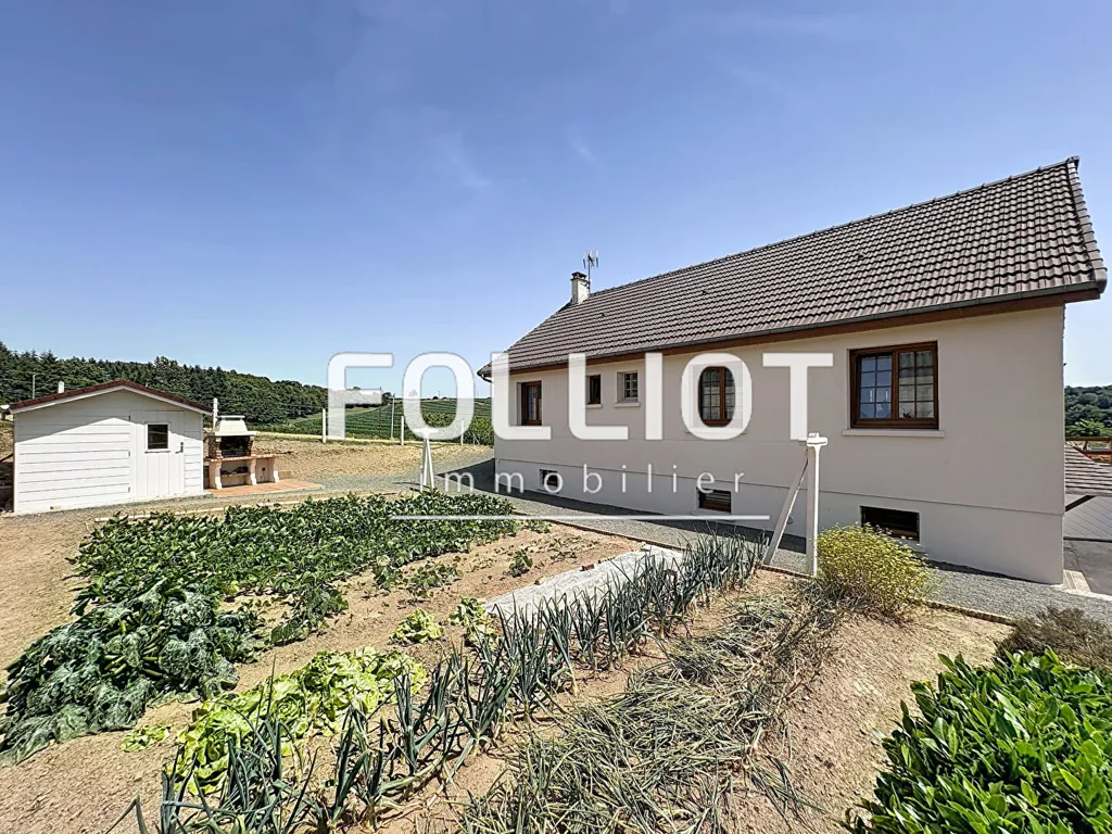 Jardin - Maison avec Vue Panoramique à Domjean
