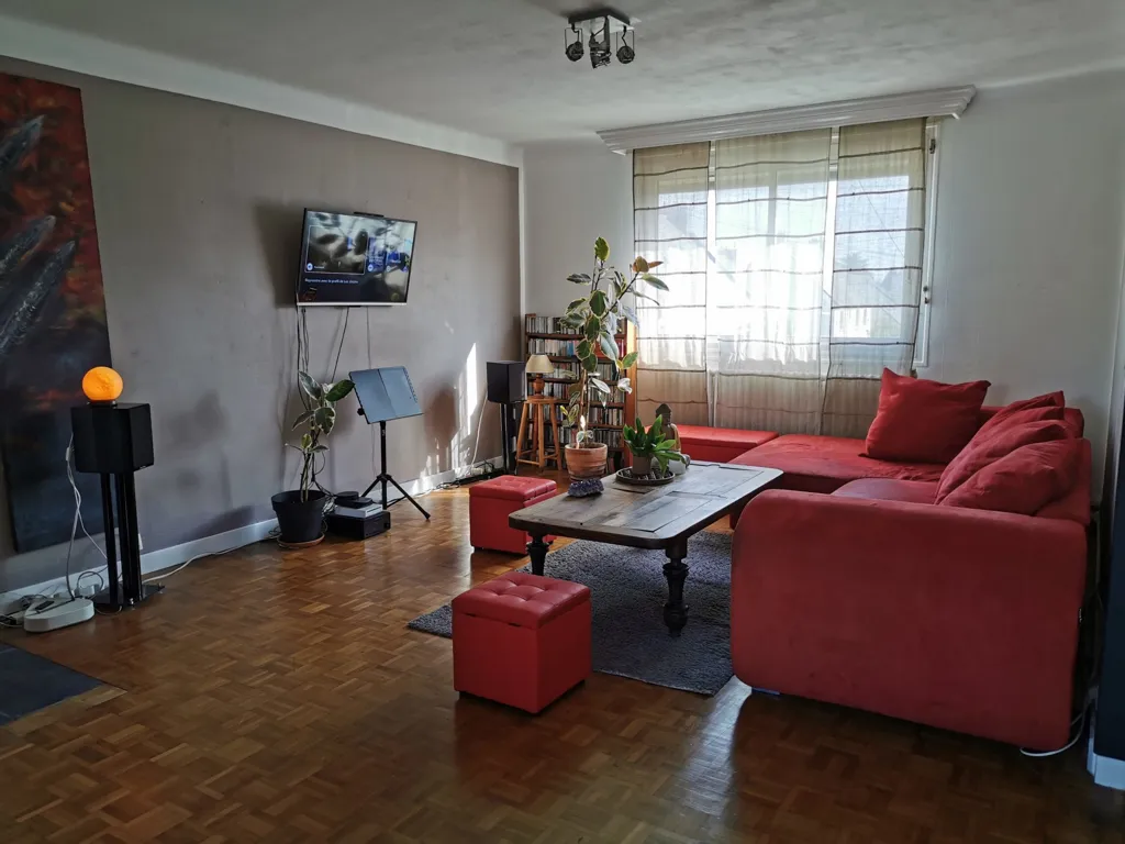 Soggiorno - Bright House with Balcony in Langueux Centre