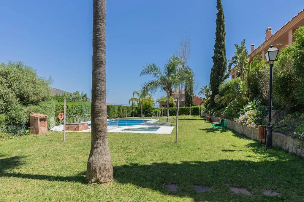 Jardin - Corner Chalet with Sea View in Benalmádena