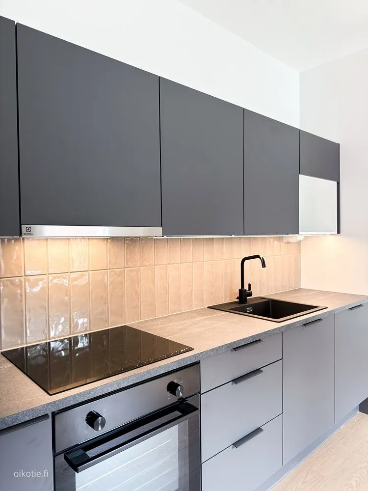 Cuisine - Modern Apartment with Sauna in Tuusula