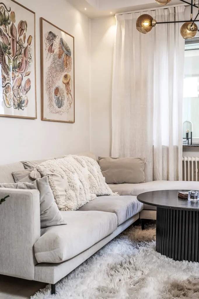Séjour - Renovated Apartment with Balcony in Norrköping