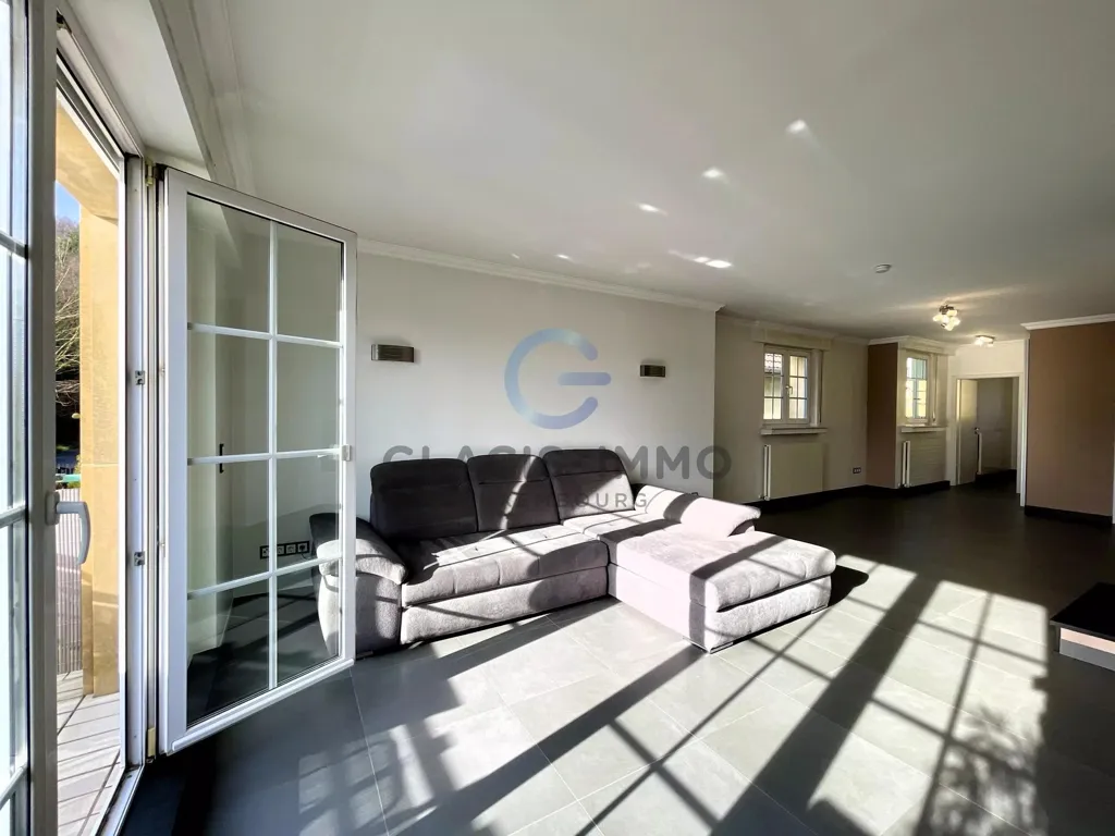 Living Room - Luxury Duplex with South Balcony in Dudelange