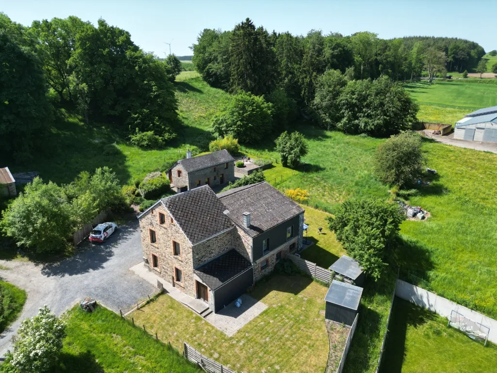 Vista aerea - Property Complex with 3 Units in Hardigny, Bastogne
