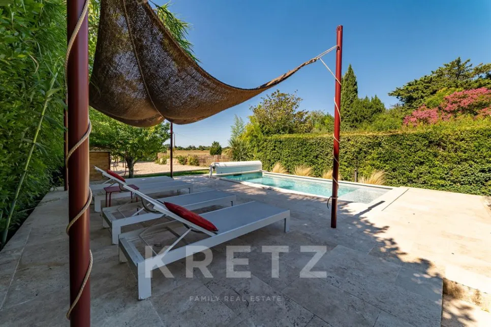 Piscina - Renovated Barn with Pool near Nîmes
