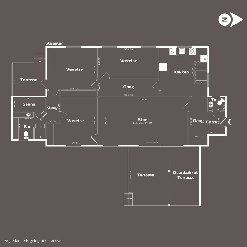 Plan - Well-Maintained Villa with Garden in Herlev