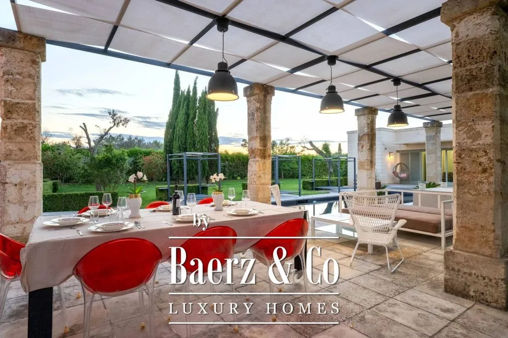Terrass - Luxury Villa with Pool in Mesagne, Apulia